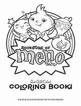 Coloring Activities Pages Diterlizzi Meno sketch template