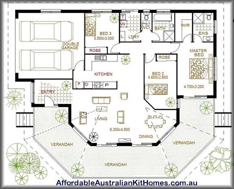 ranch style house plans australia unique australian house plans   garage layout