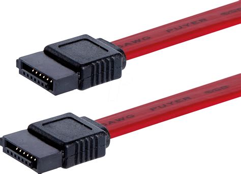 st sata kabel sata  gb  bu sata bu  cm rot bei reichelt elektronik