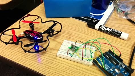 controlling drone  arduino binding  flight youtube