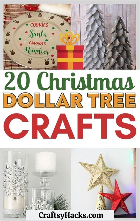 cute dollar store christmas crafts craftsy hacks