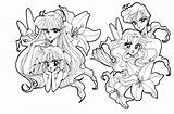Senshi Sailor Moon Outer Hotaru Tomoe Coloring Pages Minitokyo Bishoujo Manga Animation Tattoo Colouring Neptune Uranus Saturn Drawings Pluto Flowers sketch template