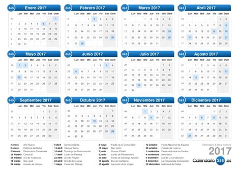 calendario festivos en  infodondecom