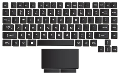 kyeboard vector design keyboard layout vector  alphabet keyboard