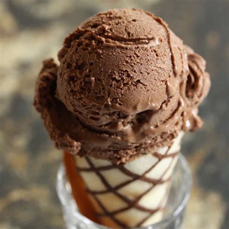 rich chocolate gelato saving room  dessert