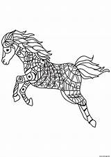 Cheval Paard Adulte Salti Cavallo Springt Pferde Pferd Jumps Kleurplaten Schulbilder Ritter Turnier Printen sketch template