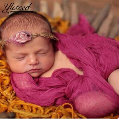 18 Colors Stretch Knit Wrap Newborn Photography Wraps Nubble Wraps