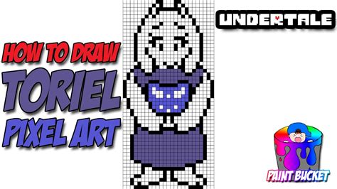 How To Draw Toriel Undertale Drawing Undertale Pixel