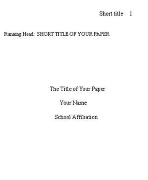 write  title page   college paper nerettrxfccom