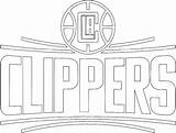 Clippers sketch template