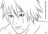 Kakashi Coloring Pages Hatake Naruto Unmasked Mascara Drawing Sin Printable Search Categories Deviantart sketch template