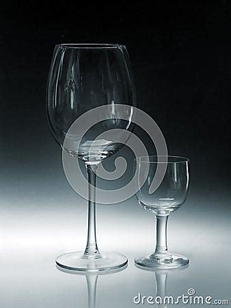 big glass small glass stock images image