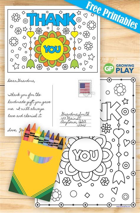 printable   cards  color growing play teacher