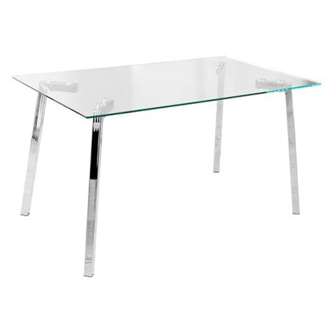 clear glass dining table modern contemporary dining tables