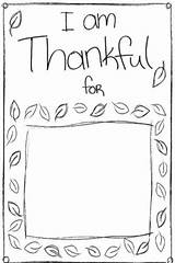 Coloring Thanksgiving Pages Thankful Am Kids Thank Grateful Print Will Activities Nhs Fun Cards Search sketch template