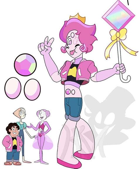 Steven Pearl And Pink Pearl Alpha Rainbow Quartz Steven Universo