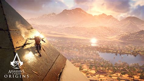 Assassins Creed Origins Bayek Pyramid Uhd 4k Wallpaper Pixelz Cc