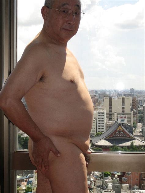 old asian grandpa nude men
