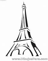 Eiffel Dibujos Turnul Desenat Imagini Desene Obras Dibujospara Adesivos sketch template
