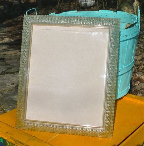 clear plastic picture frame vintage mid century etsy plastic picture frames frame picture