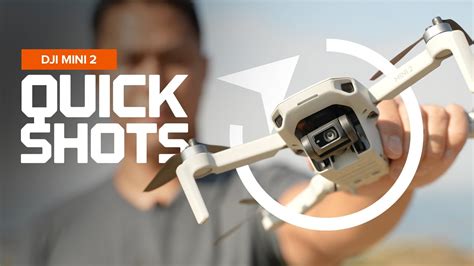 comprehensive guide  dji mini  quickshot features drone nastle