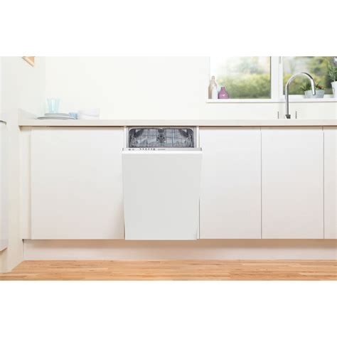 indesit dsiebukn fully integrated built  dishwasher hughes trade