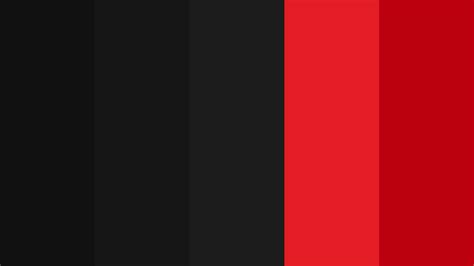 red black white color palette mahilanya