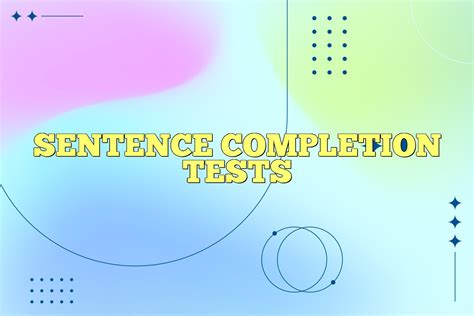 sentence completion tests in psychology