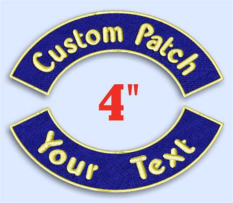custom embroidered    rocker patches  gosiadesigns  etsy