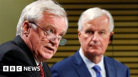 brexit    talks delayed  week  consultation bbc news