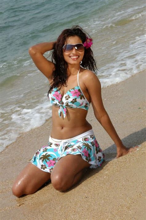 actress dimple chopade hot bikini beach photos new movie
