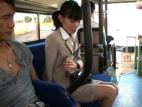 degrading tied up creampie confined on an illegal commuter