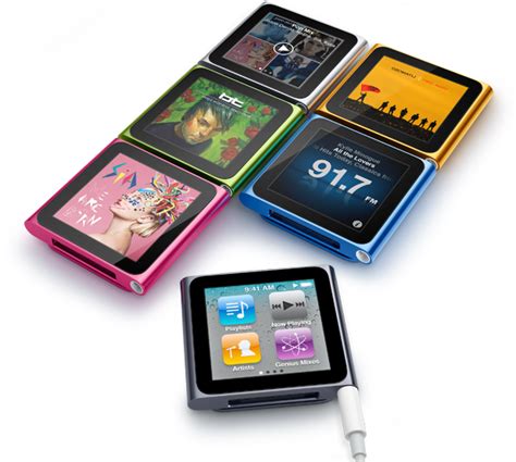 apple launches  ipod nano  fm radio multi touch ui