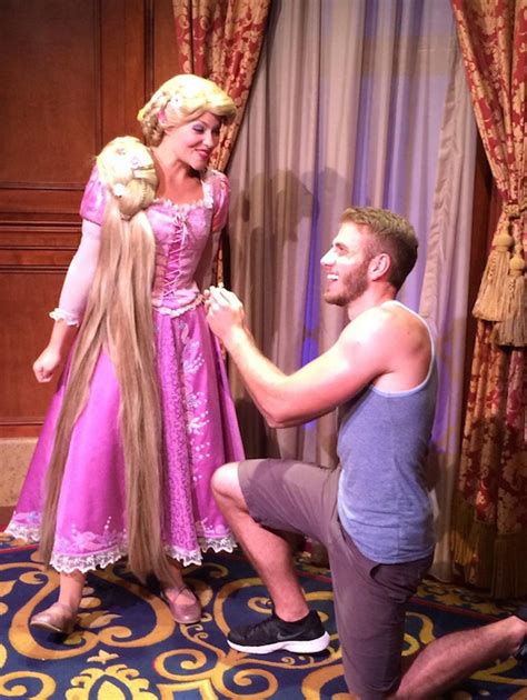 guy proposes to five princesses at disney world for a set of fun memorable photos