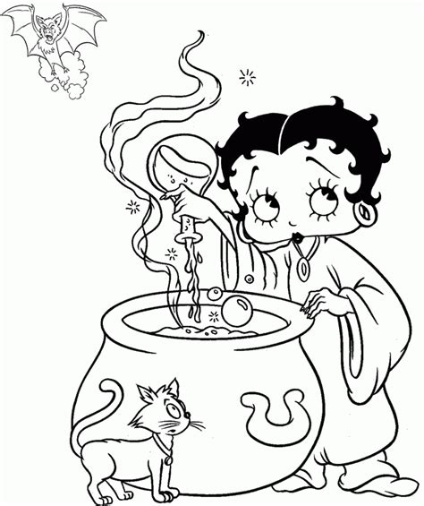 printable betty boop coloring pages coloring home