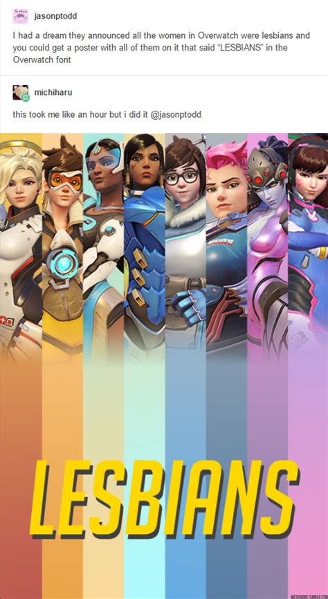 Lesbians Overwatch Know Your Meme