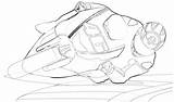 Rossi Valentino Vector Tutorial Lineart sketch template