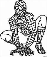 Spiderman Colorir Super Aranha sketch template