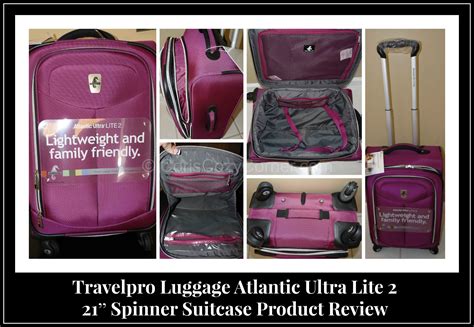 travelpro luggage atlantic ultra lite   spinner suitcase product review coris cozy corner