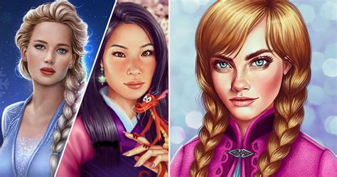 20 celebrities reimagined as disney princesses thethings