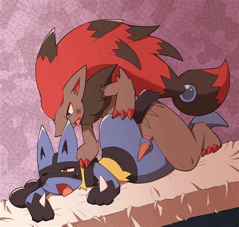 Image 2015213 Hm3526 Lucario Porkyman Zoroark Animated