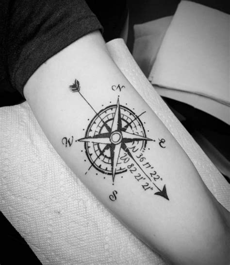 50 Impressive Compass Tattoos Designs And Ideas 2018
