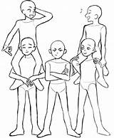 Draw Squad Drawing People Drawings Group Funny Base Poses Pose Reference Bocetos Board Choose Examples Templates Tips Boredart Character Two sketch template