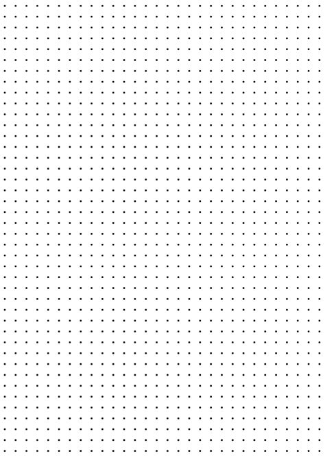 dotted paper template
