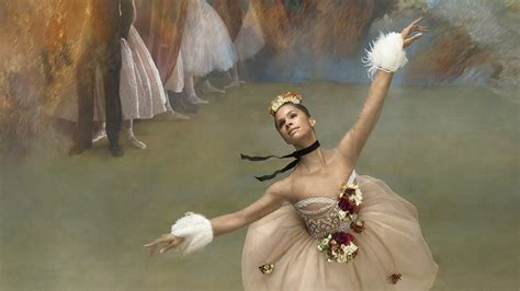 Misty Copeland Re Creates Iconic Degas Paintings