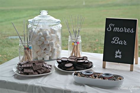how to make a s mores bar for your next party s mores