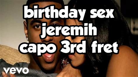 Birthday Sex Jeremih Lyrics And Chords Youtube