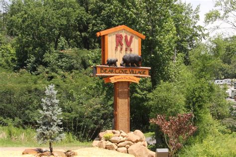 bear cove village rv park recreation pigeon forge pigeon forge