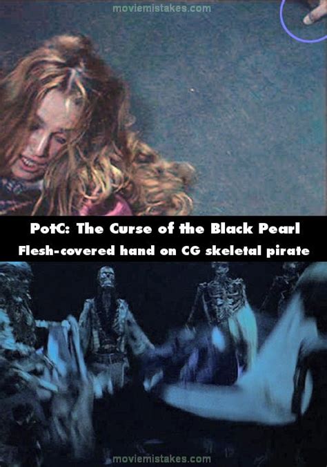 pirates of the caribbean the curse of the black pearl movie mistake picture 62