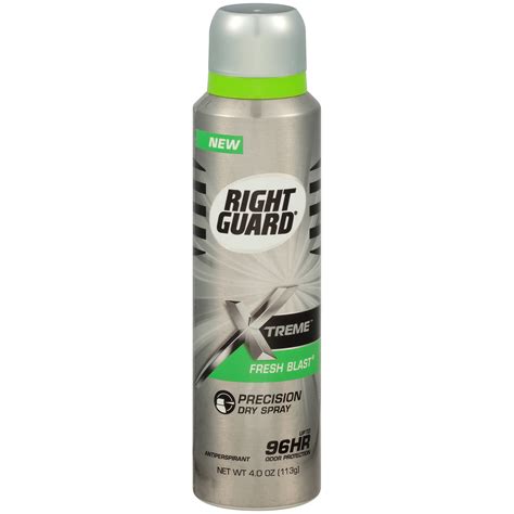 guard xtreme antiperspirant deodorant dry spray fresh blast
